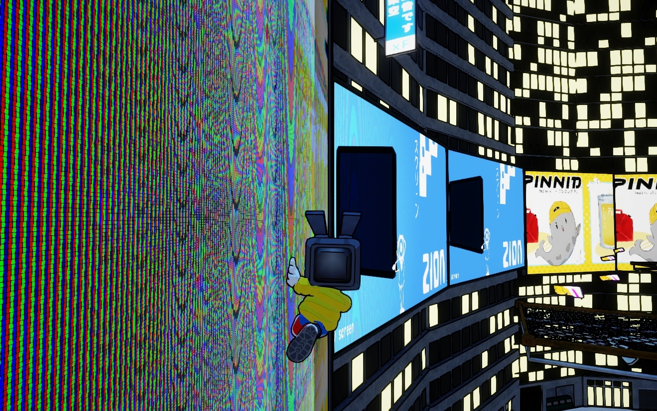 Tomo escalade les buildings